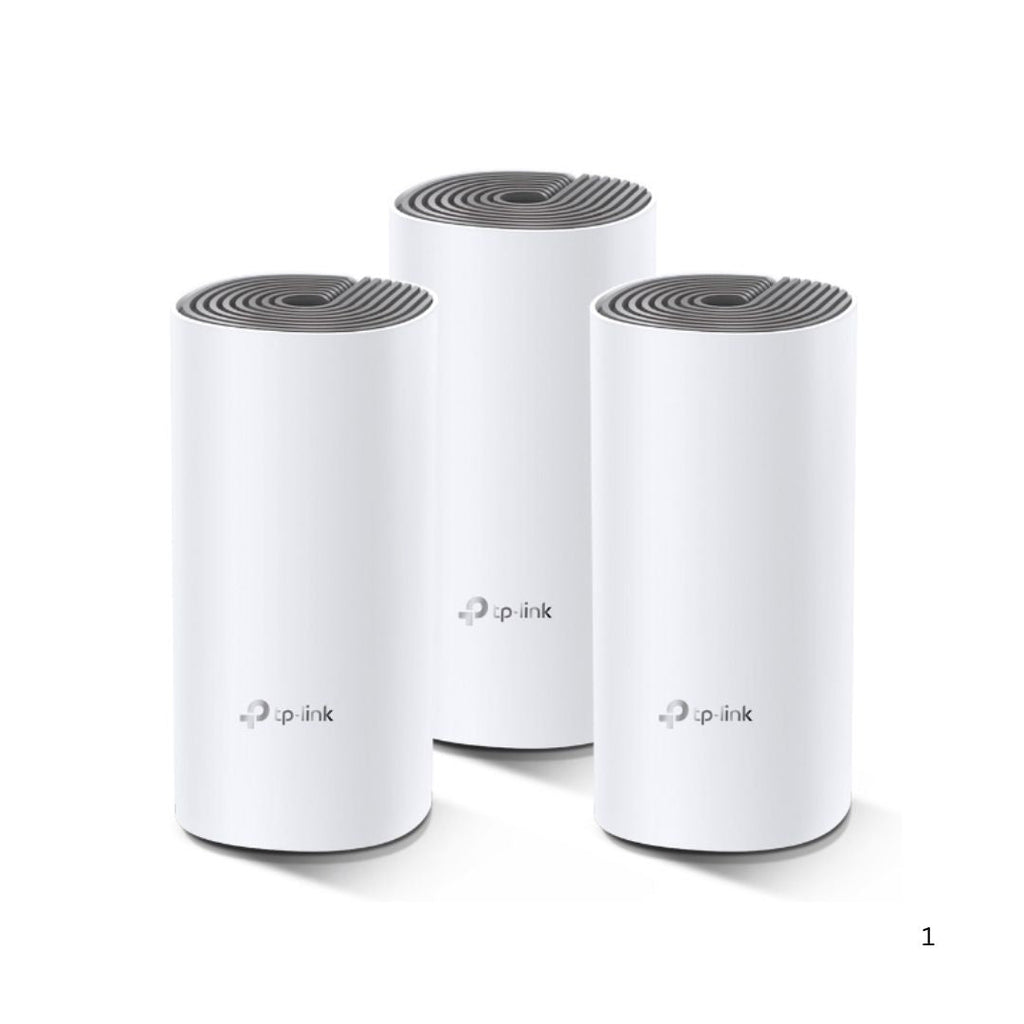 TJM Deco E4 AC1200 Whole Home Mesh Wi-Fi 5 System 3-Pack
