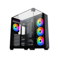 TJM Xigmatek Aqua V Mid Tower Case - Black