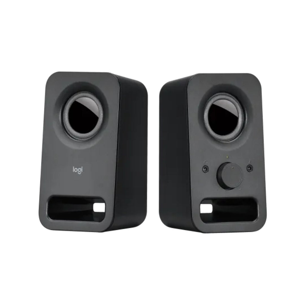 TJM Logitech Z150 Stereo Speakers - Black