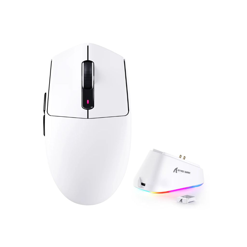 TJM Attack Shark G3 Pro Wireless - White