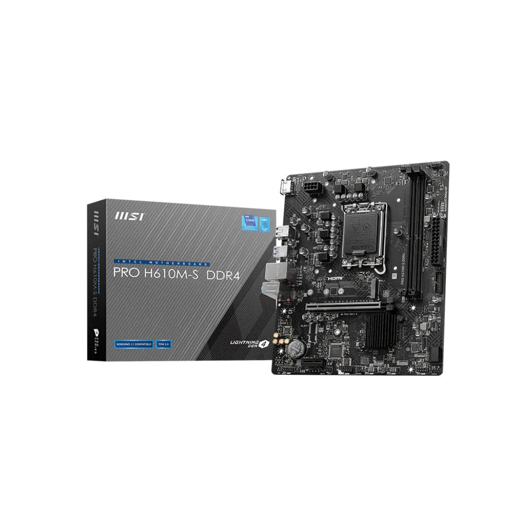 TJM MSI PRO H610M-S D4, Motherboard