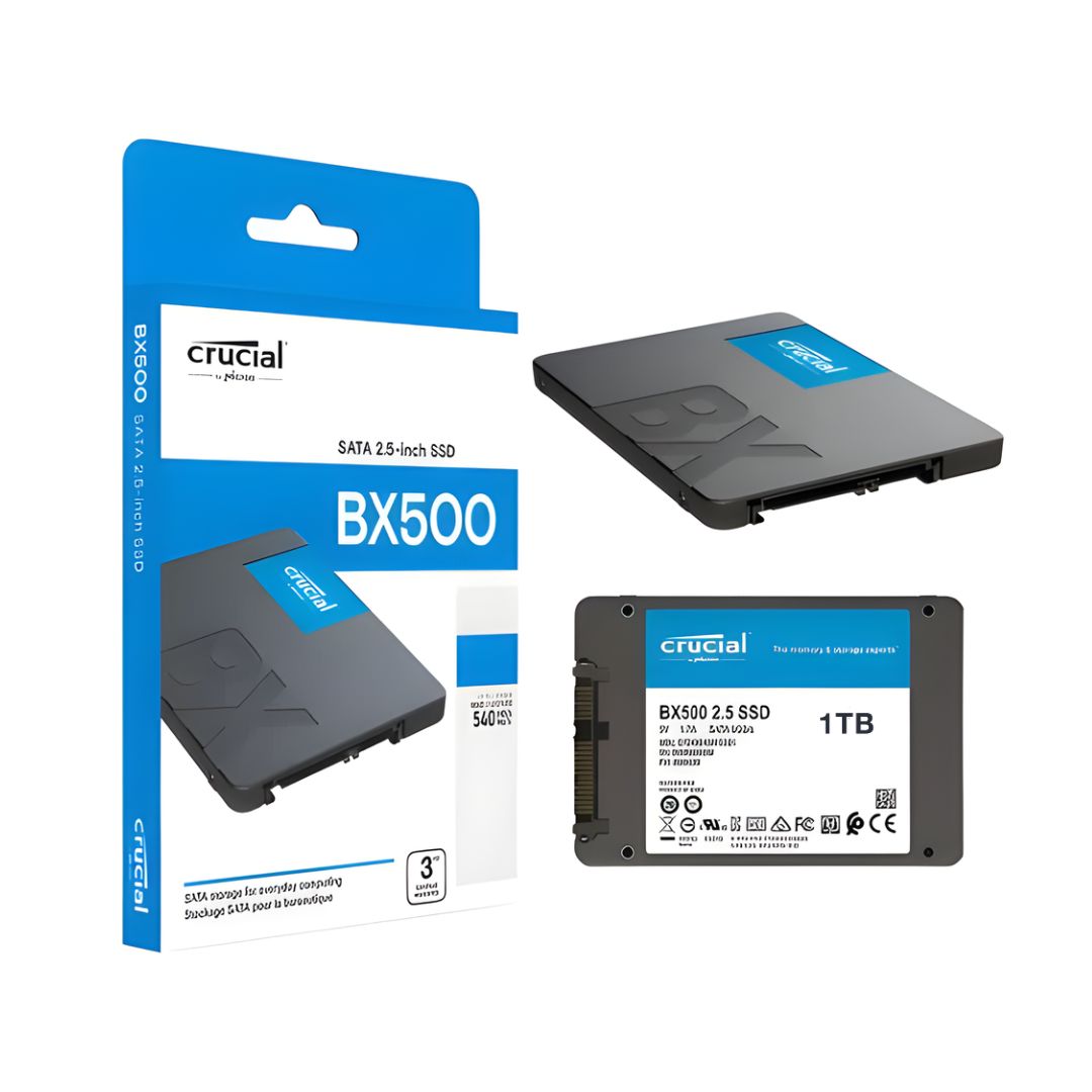 TJM Crucial BX500 1TB SSD SATA III
