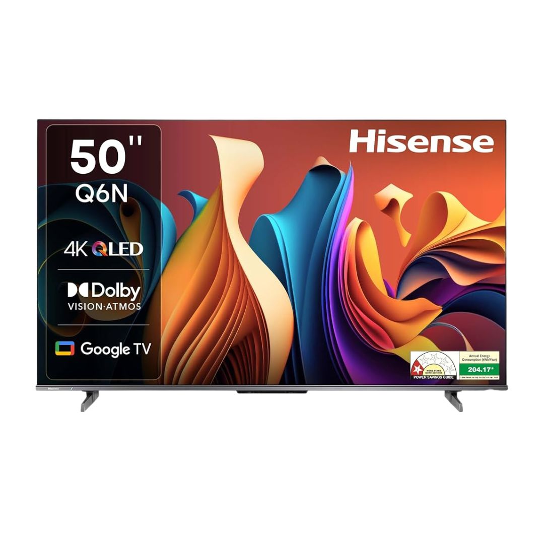 TJM Hisense 50Q6GN QLED 4K 50 Inch Google Smart TV