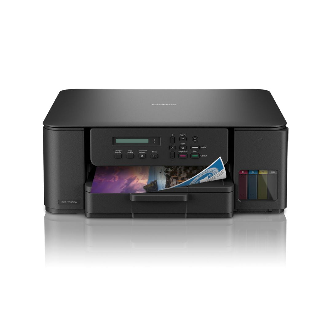 TJM Brother Inkbenefit DCP-T530DW Compact Printer