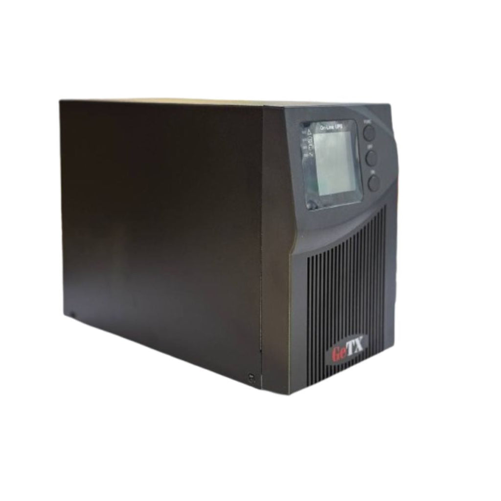 TJM UPS Getx 1000va, 1KV Online - GXK-1-1-1-CO  (LCD, Battery 12V-9A *2)