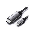 TJM UGREEN UG-50570 USB-C to HDMI Cable Gray/Black 1.5M 4K@60Hz