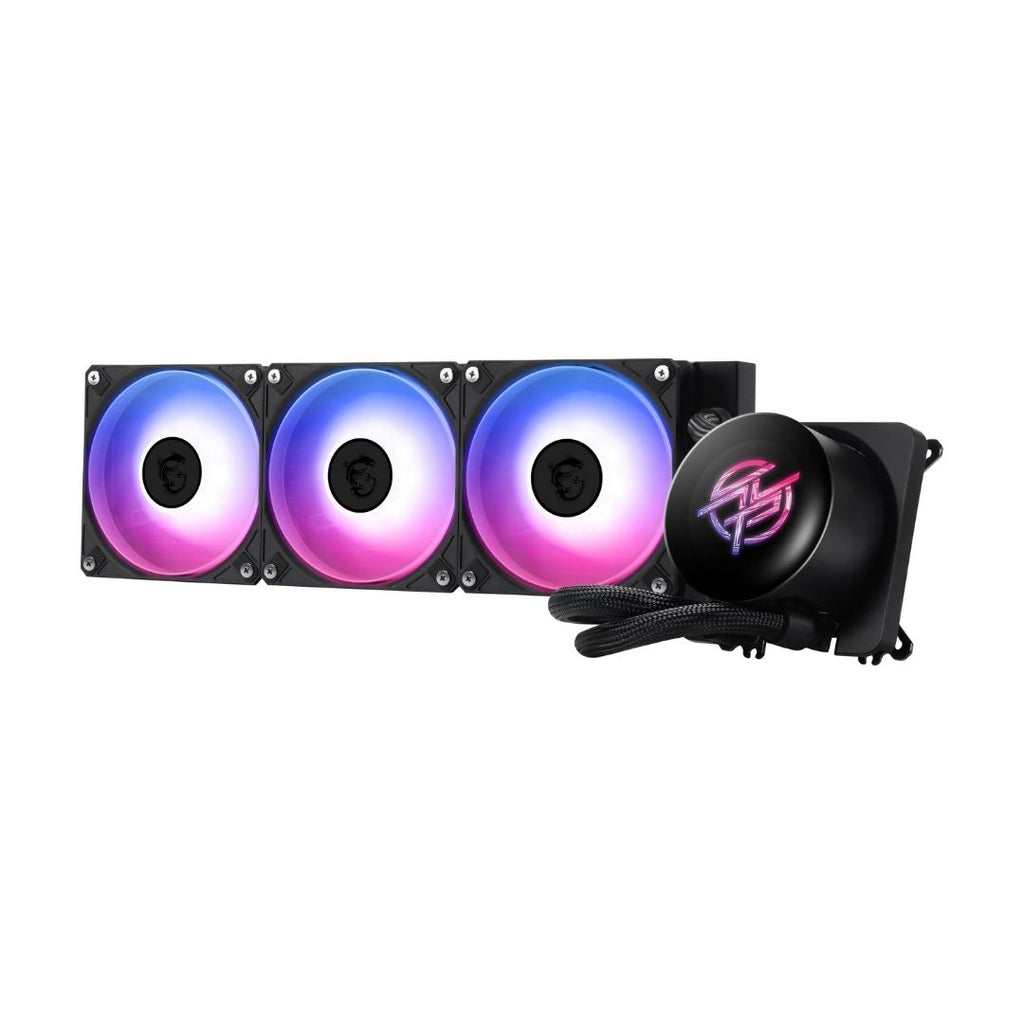 TJM MSI MPG CoreLiquid P13 360 AIO Liquid Cooler with LCD Screen - Black