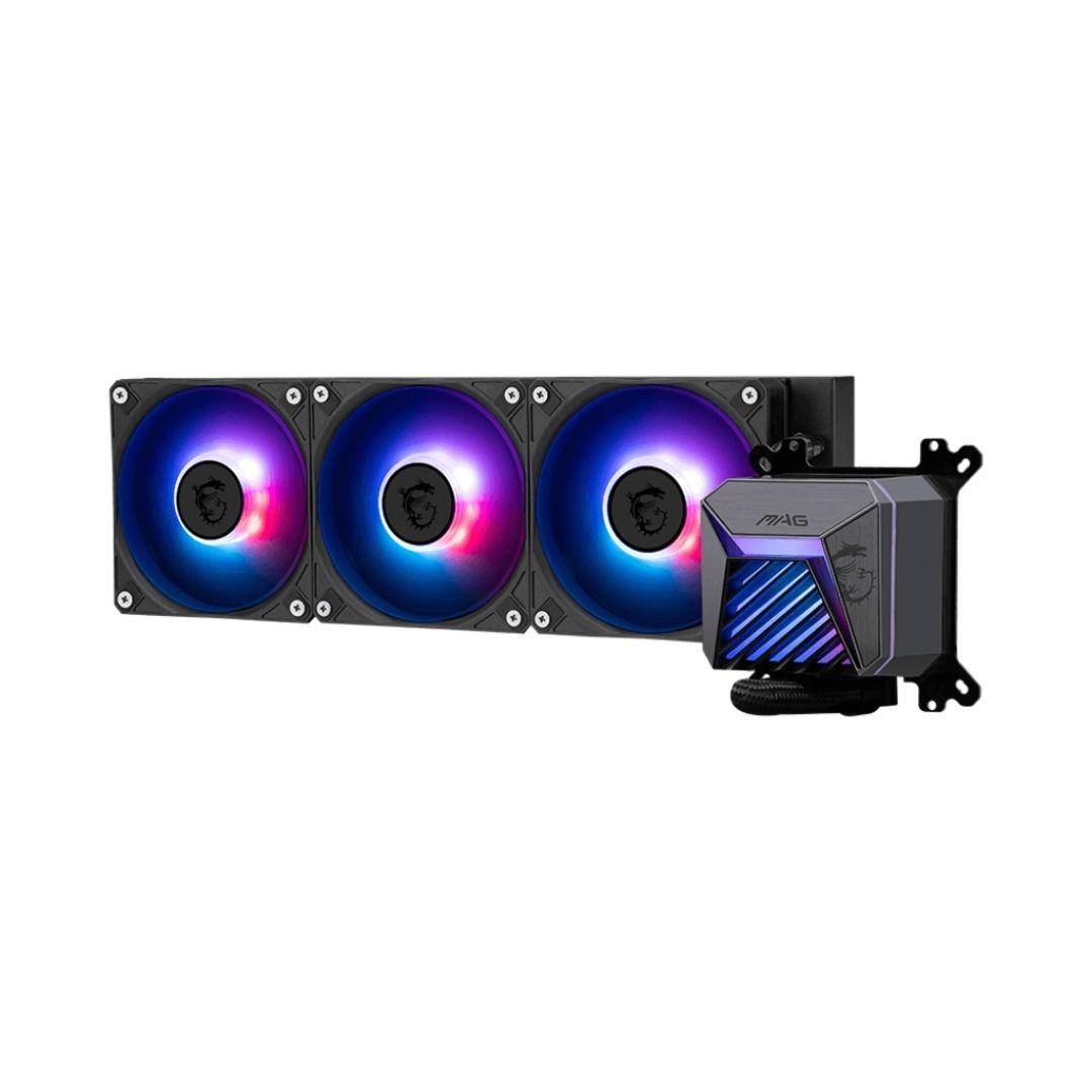 TJM MSI MAG CoreLiquid A15 360 AIO Liquid Cooler - Black