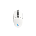 TJM Logitech G203 White Wired Gaming Mouse