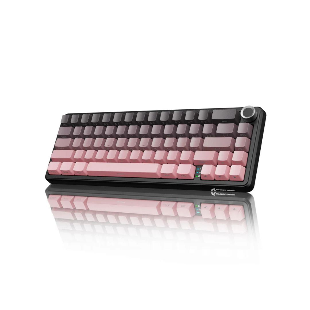 TJM ATTACK SHARK X66 Wireless Mechanical Keyboard - Blackberry