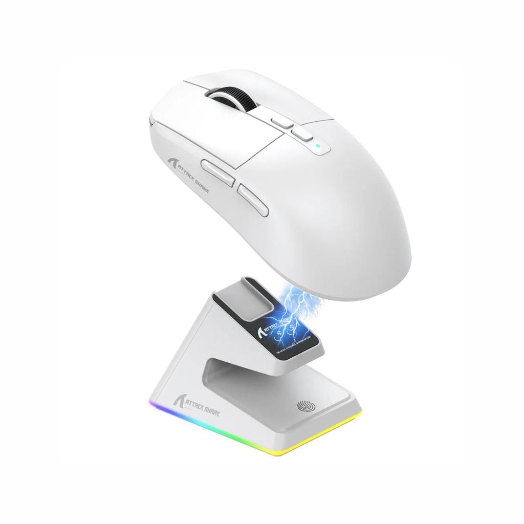 TJM ATTACK SHARK X6  Wireless Gaming Mouse - White