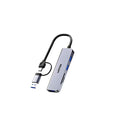 TJM UNITEK uHUB P5+ 5-in-1 USB 5Gbps Hub with SD and Micro SD Card Reader
