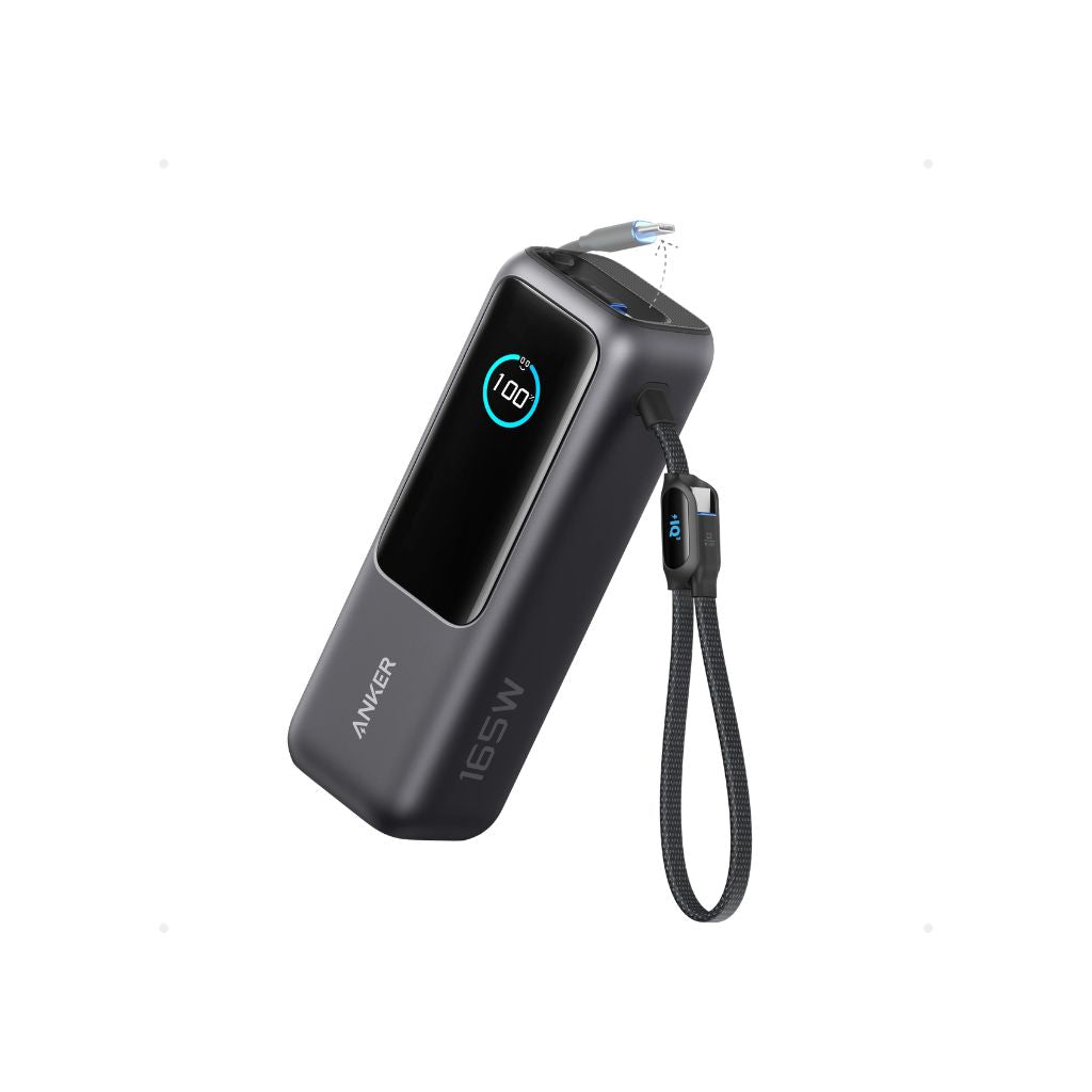 TJM Anker Laptop Power Bank 25,000mAh, 165W - Black