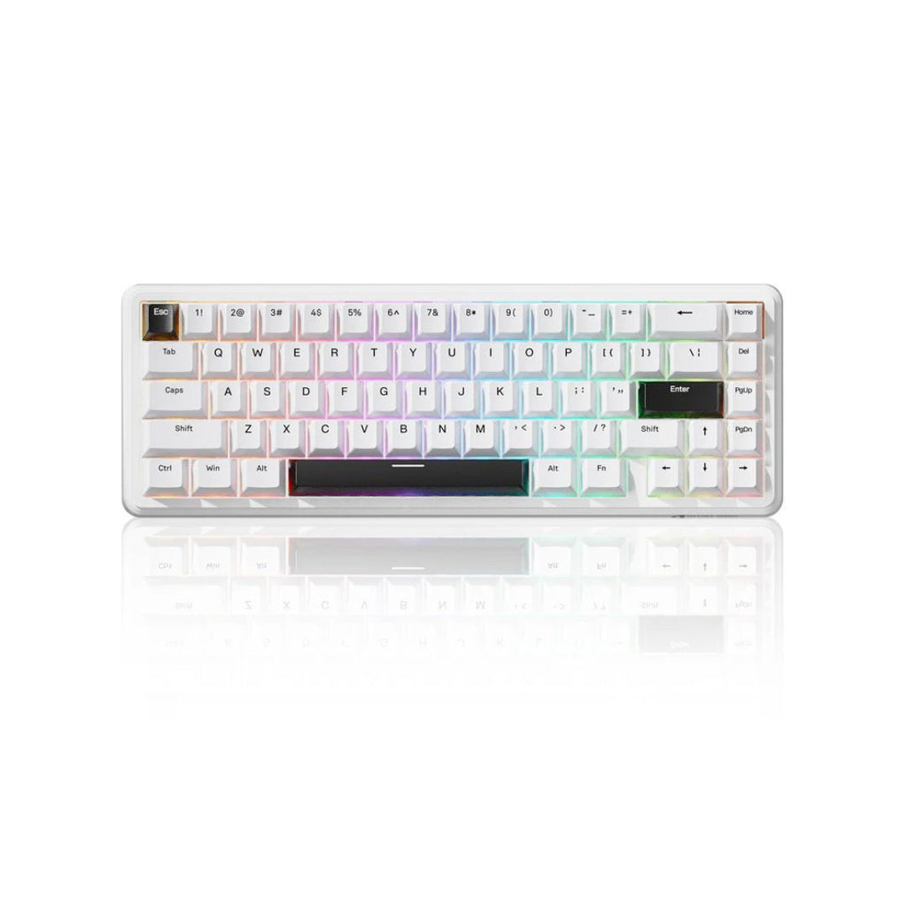 TJM ATTACK SHARK X65 Magnetic Mechanical Keyboard - White