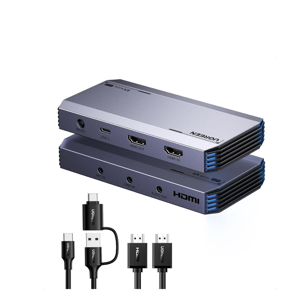 TJM UGREEN UG-25173 USB 3.0 4K@60Hz HDMI Video Capture Card