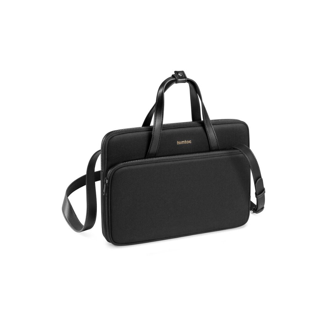 TJM Tomtoc Versatile A12 Laptop Shoulder Bag 13.5 inch - Black