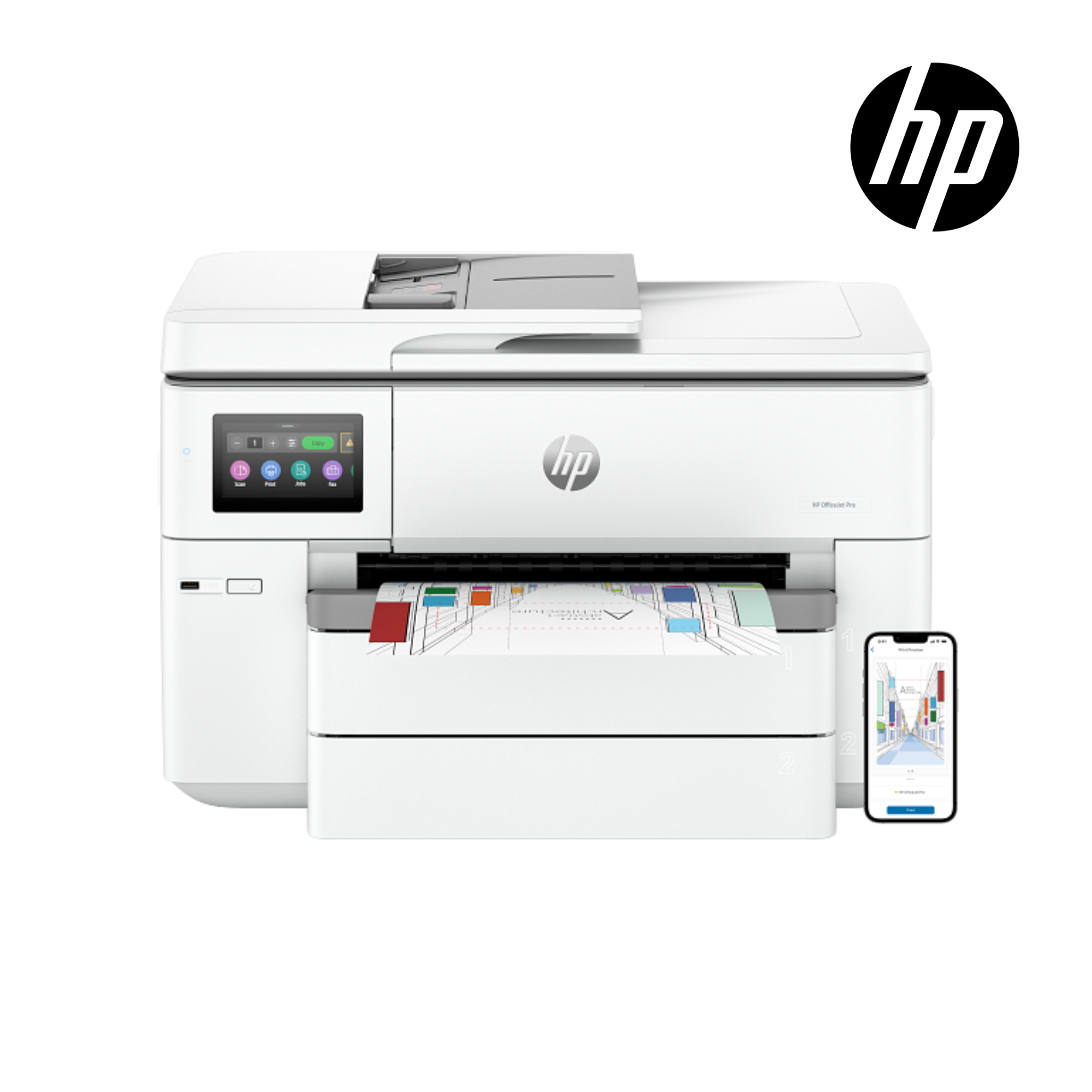 TJM HP OfficeJet Pro 9730 Wide Format All-in-One Printer