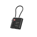 TJM Momax PinLock Find My Locator with TSA Padlock - Black