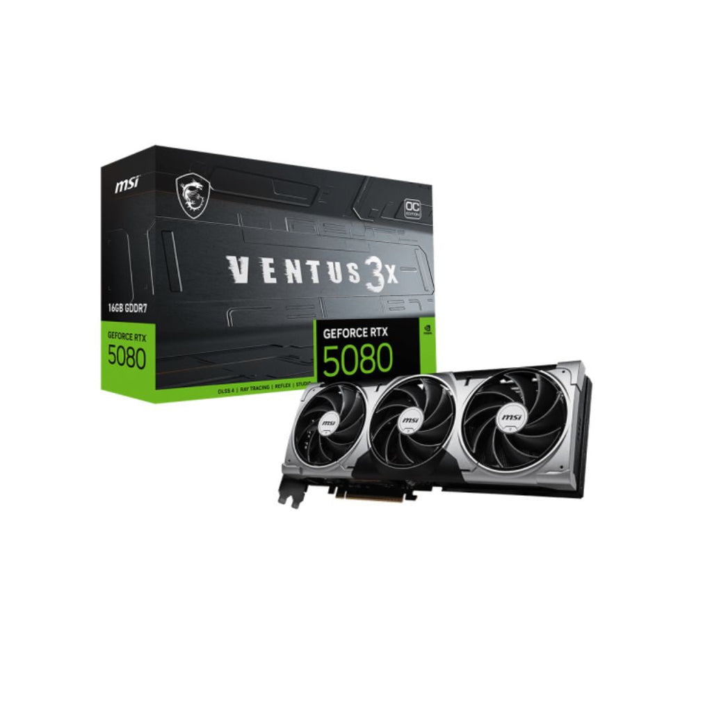 TJM MSI GeForce RTX 5080 VENTUS 3X OC - 16GB