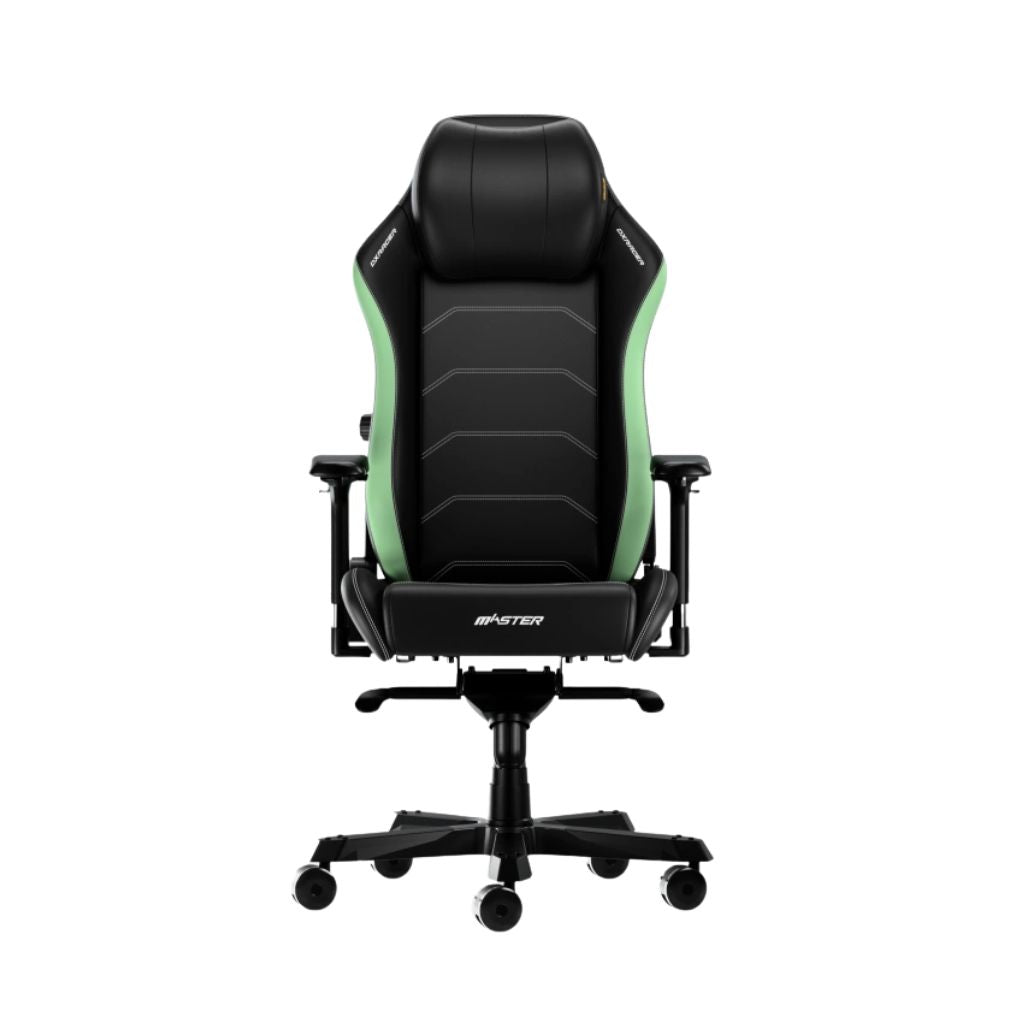 TJM DXRacer MASTER Gaming Chair EPU Leather - Black and Green
