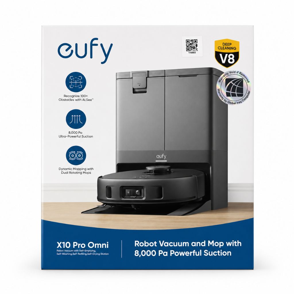 TJM Anker eufy X10 Pro Omni Robot Vaccum - Black