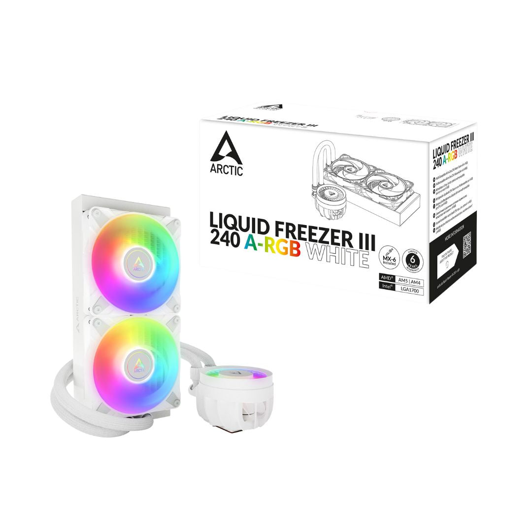TJM Arctic Liquid Freezer III 240 A-RGB - White