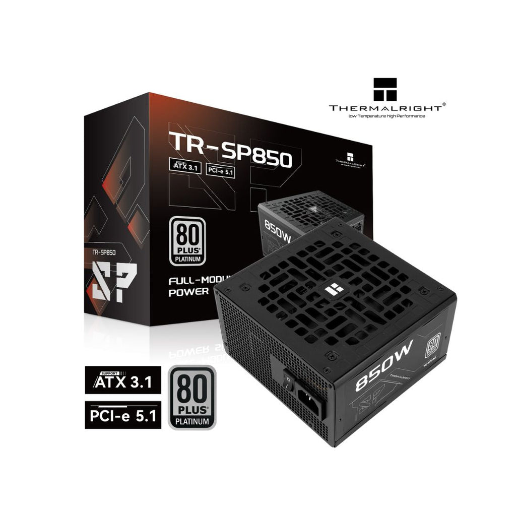 TJM Thermalright SP850 850W 80+ Platinum Power Supply, Black