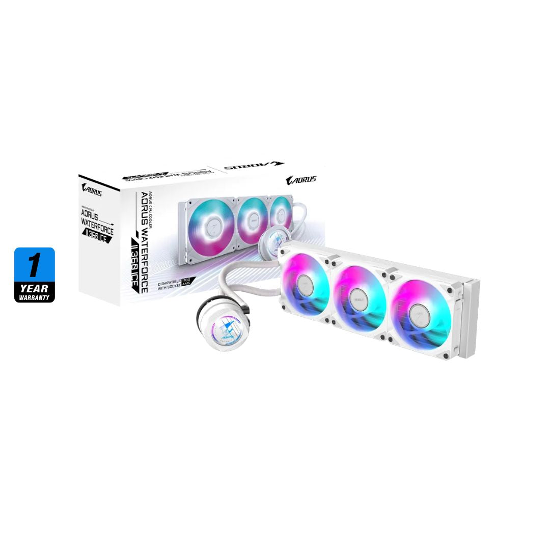 TJM GIGABYTE AORUS WATERFORCE II 360 ICE - White