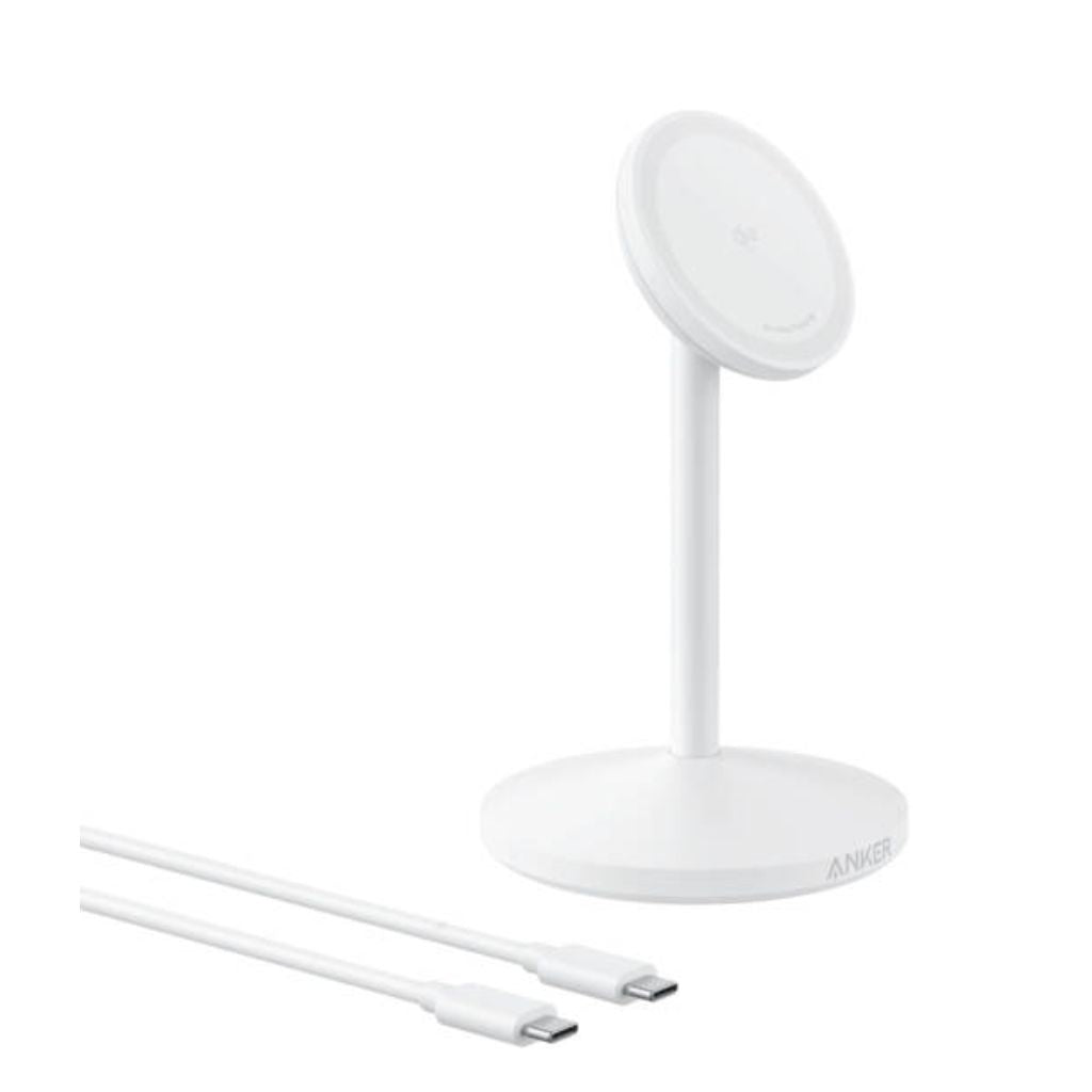 TJM Anker MagGo Wireless Charger Stand - White