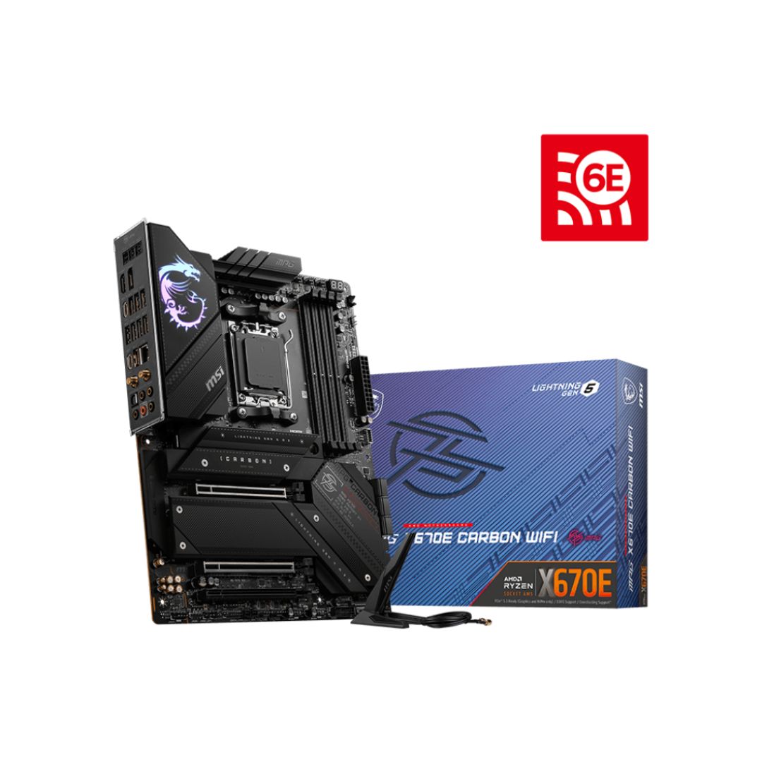 TJM MSI MPG X670E CARBON WIFI Motherboard