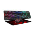 TJM Redragon S107-BA Gaming Keyboard & Mice Combo Wired - Black