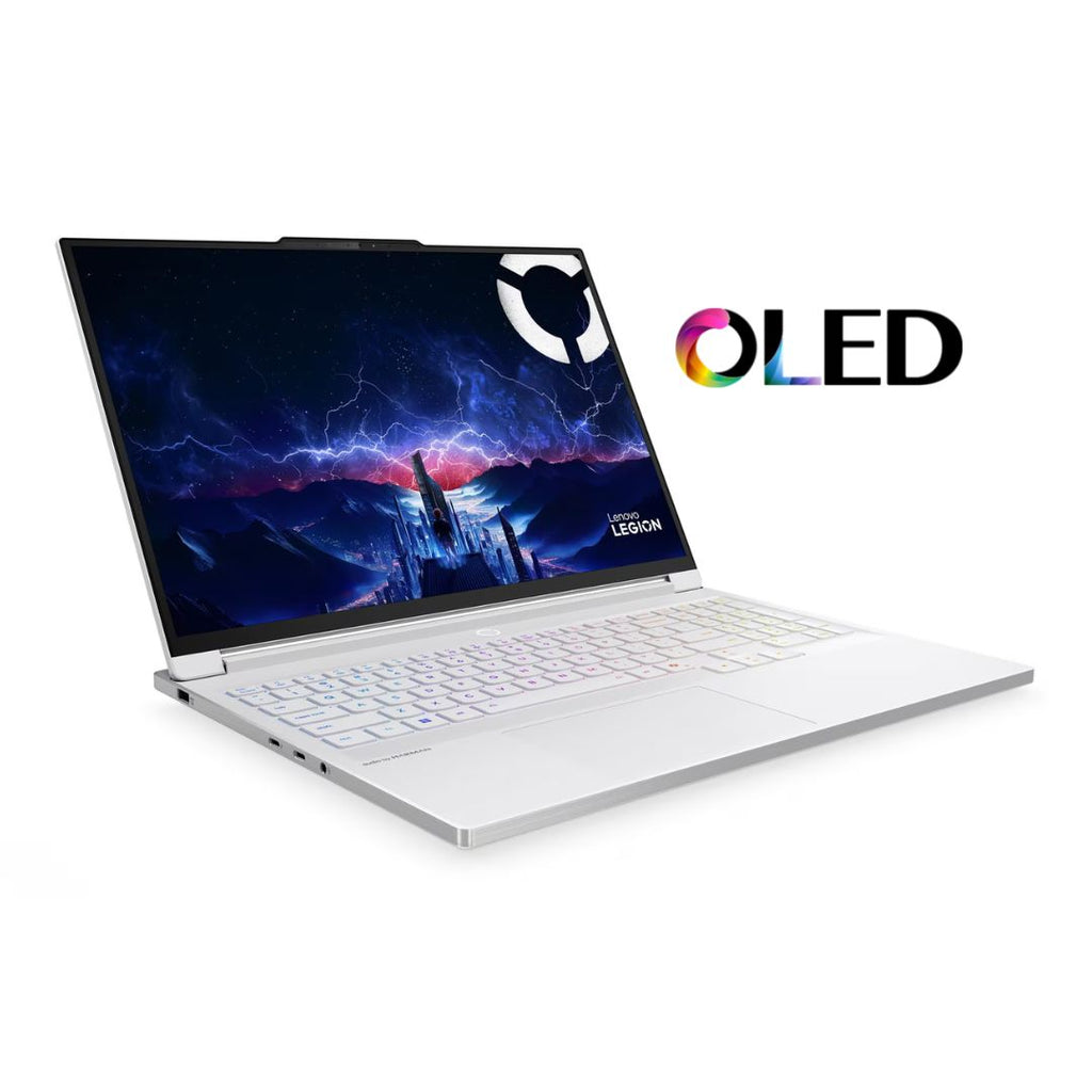 TJM Lenovo Legion 7 16IAX10 - (2VPS), Intel Core Ultra 7-255HX, RAM 32GB, SSD 2TB, NVIDIA RTX 5060 8GB, 16.0 Inch 2.5K WQXGA OLED 240Hz, Glacier White