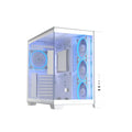 TJM ASUS A32 PLUS Case , 4 Fan ARGB - White