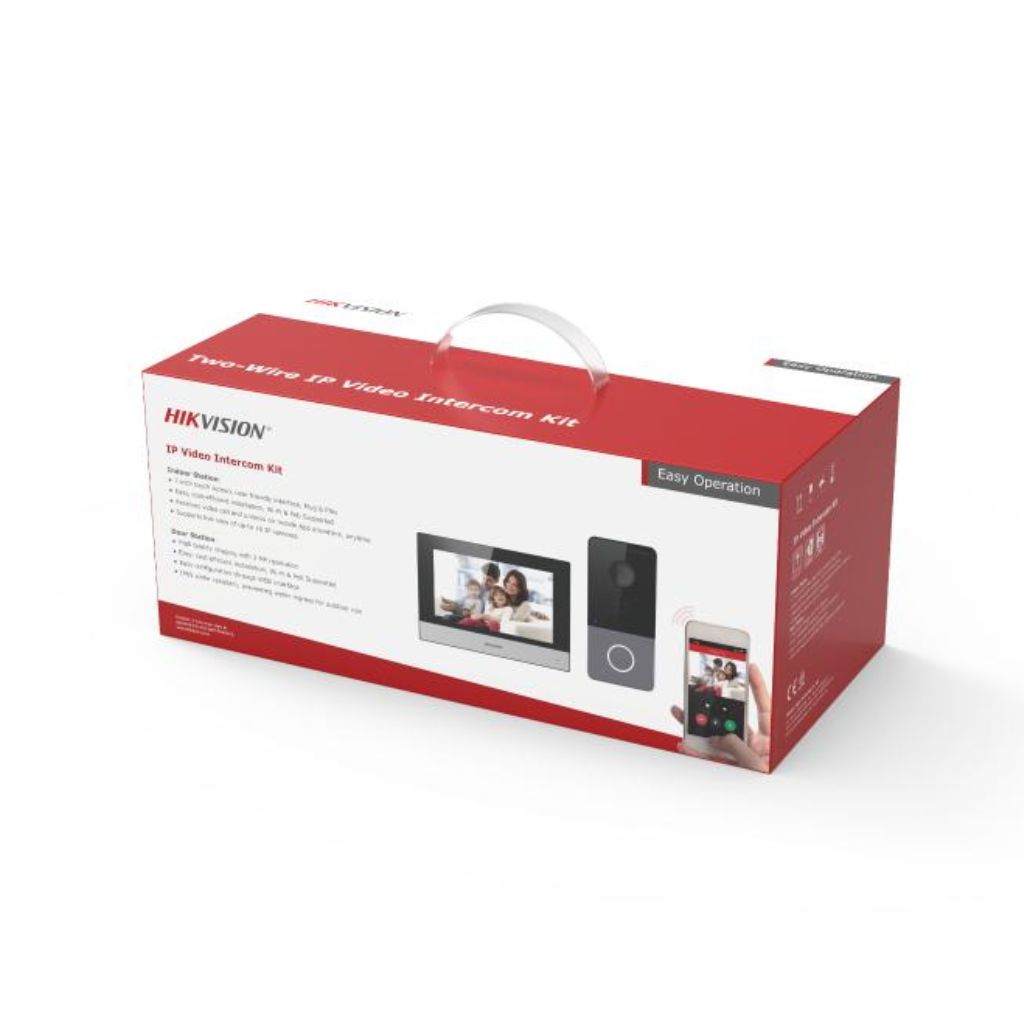 TJM Hikvision 2MP (131°) IP Video Intercom DS-KIS603-P(C)