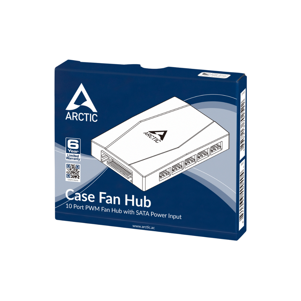 TJM Arctic Case Fan Hub 10 Port