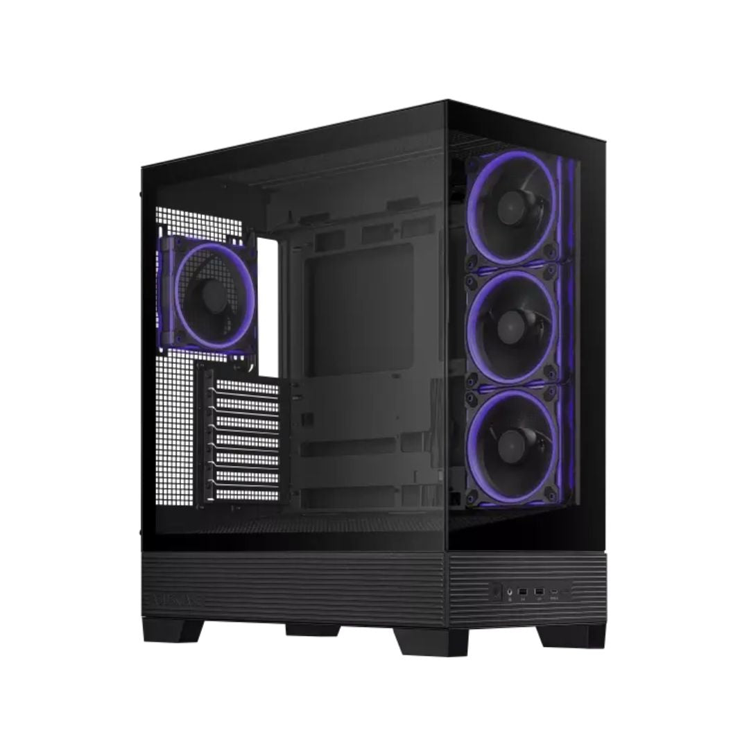 TJM ASUS A31 PLUS Case , 4 Fan ARGB - Black