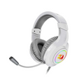 TJM Redragon H260-W RGB Wired Gaming Headset - White