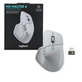 TJM Logitech MX Master 4 Advanced Wireless White Mouse