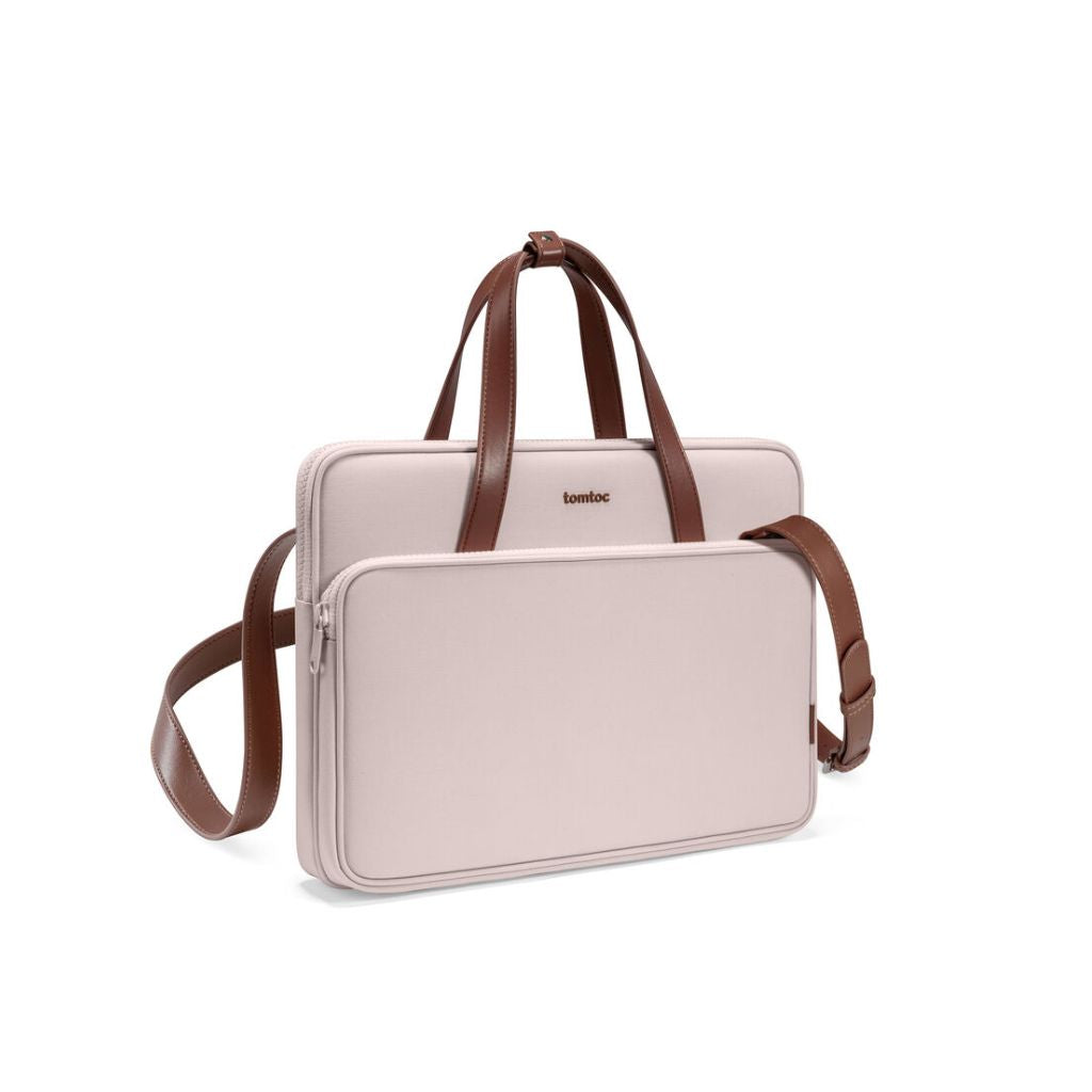 TJM Tomtoc Versatile A12 Laptop Shoulder Bag 13.5 inch - Pink