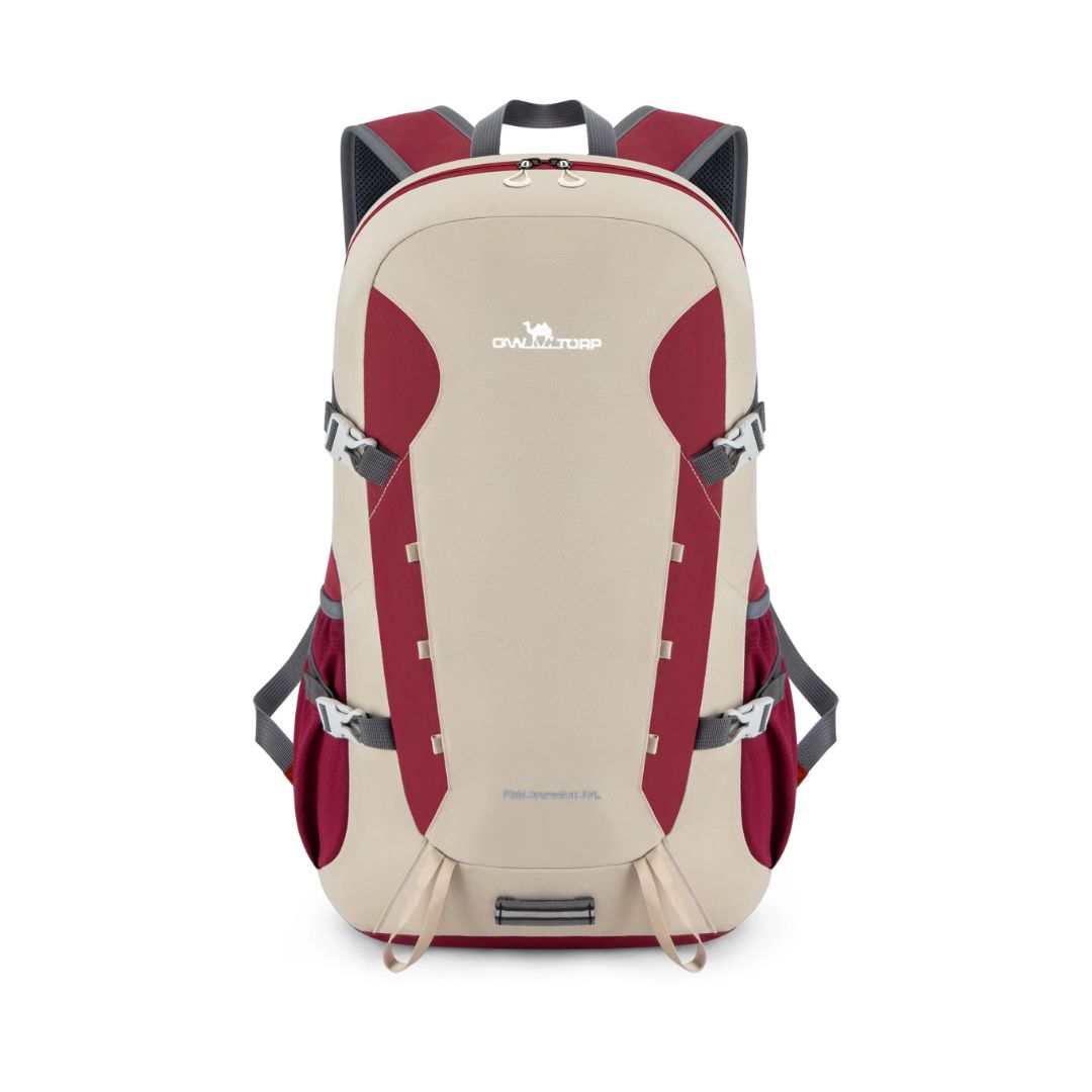 TJM Raptor Travel Hiking Compartments Backpack - Red