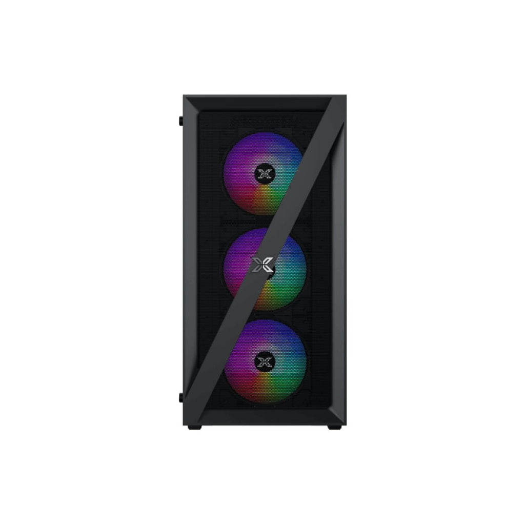 TJM Xigmatek Blade RGB Mid Tower Case - Black