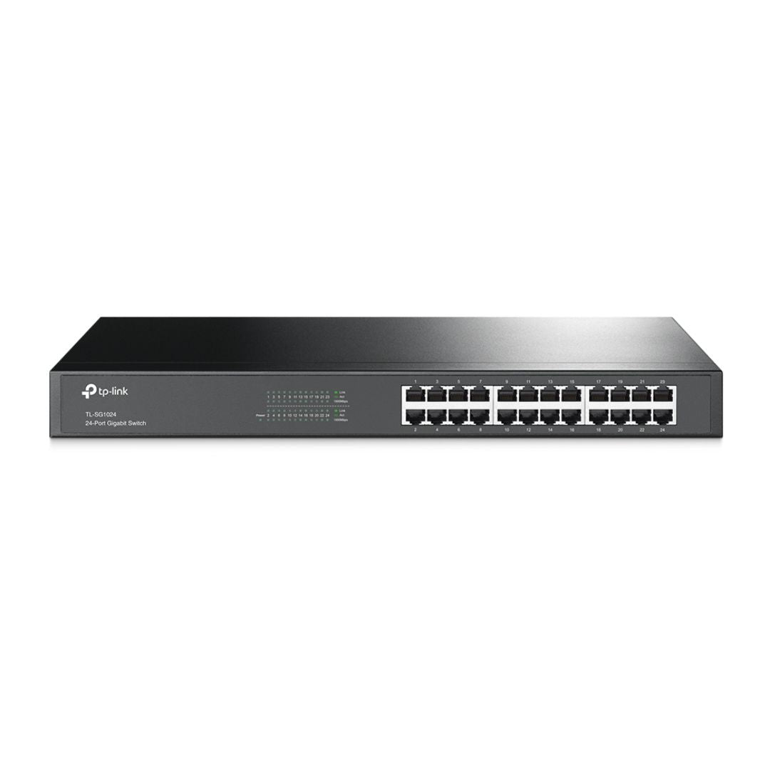 TJM TP-Link TL-SG1024, Gigabit Rackmount Switch, 24-Port