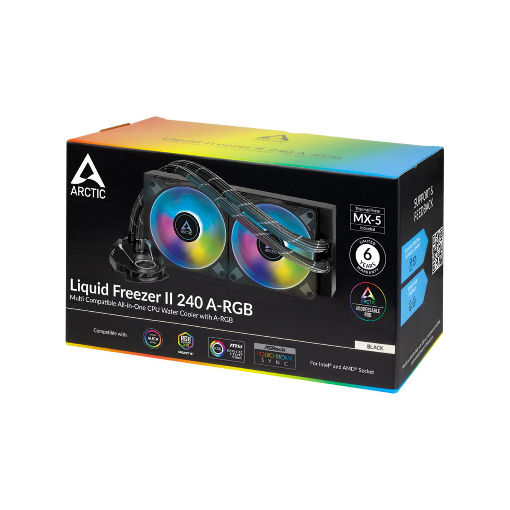 TJM Arctic Liquid Freezer II 240 A-RGB AIO Cooler