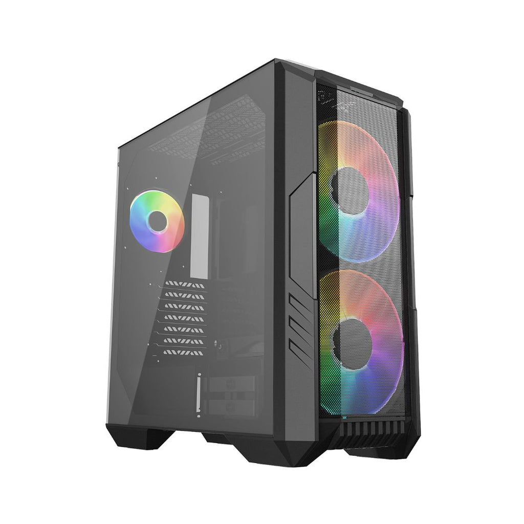 TJM Cooler Master HAF 500 Mid Tower 3 Fan - Black