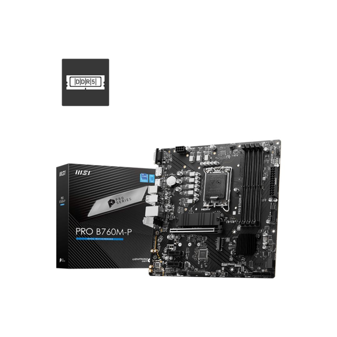 TJM MSI PRO B760M-P D5, Motherboard