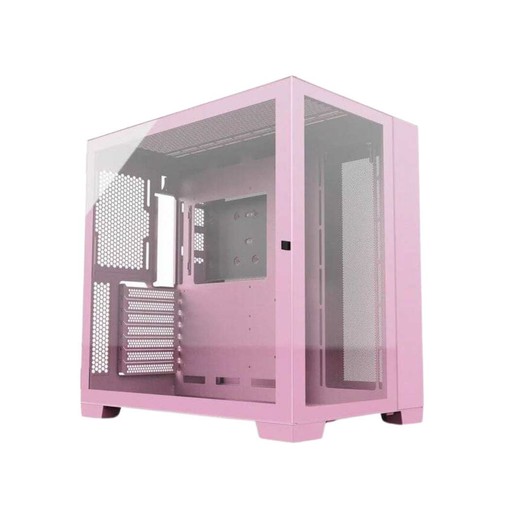 TJM SAMA A711 Mid Tower Case ATX - Pink