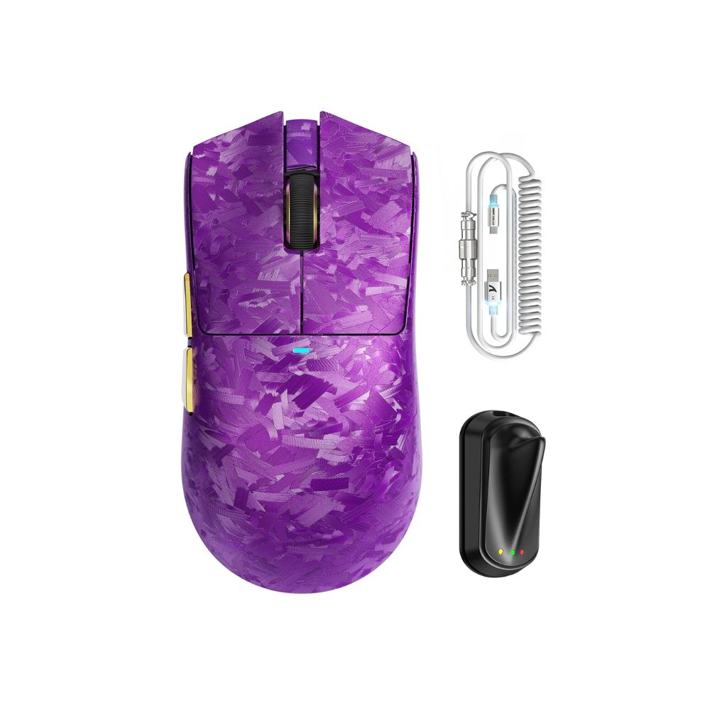 TJM Attack Shark X11 Ultra carbon fiber Wireless - Purple