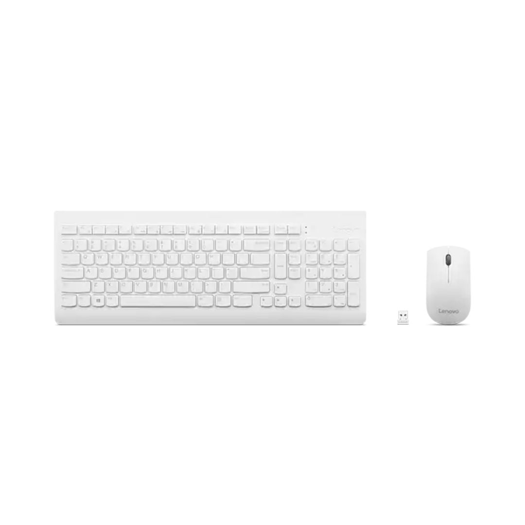 TJM Lenovo 510 Wireless Combo Keyboard & Mouse - White