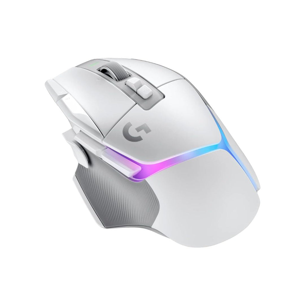 TJM Logitech G502 X PLUS Lightspeed Wireless Optical Mouse White