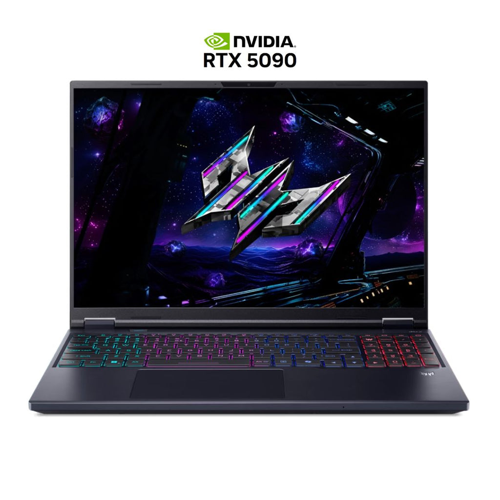 TJM Acer Predator Helios 16 AI PH16-73-92V4, Intel Ultra 9-275HX, RAM 16GB, SSD 1TB, NVIDIA RTX 5090 24GB, 16.0 Inch WQXGA OLED 240Hz, Black